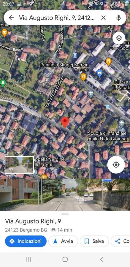 Villetta Rossini Appartamento Da Condividere Con Me Luciano Servizio Ospiti Taxi Driver Navetta No Wifi 2 Camera Da Letto Per 5 Persone Valbrembo Dış mekan fotoğraf