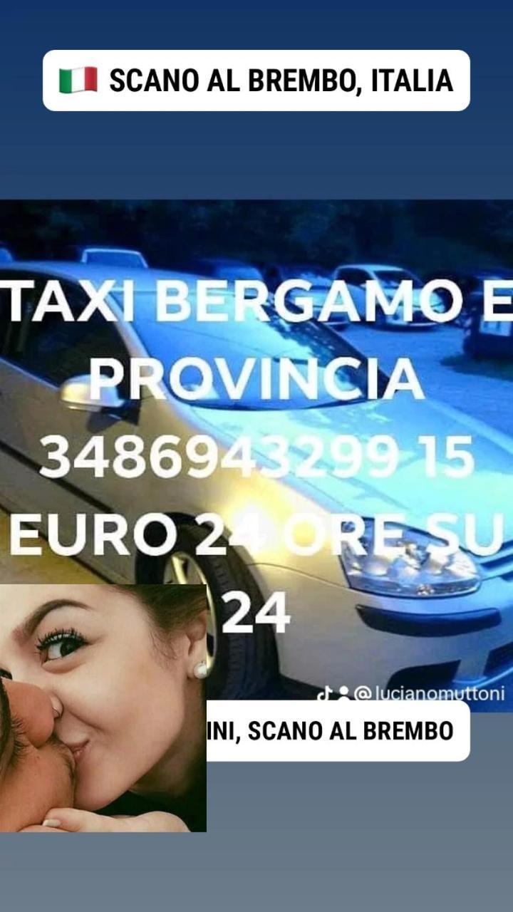 Villetta Rossini Appartamento Da Condividere Con Me Luciano Servizio Ospiti Taxi Driver Navetta No Wifi 2 Camera Da Letto Per 5 Persone Valbrembo Dış mekan fotoğraf